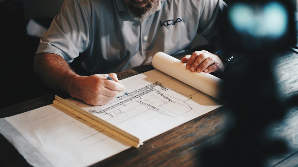 Renovation planning with building drawings